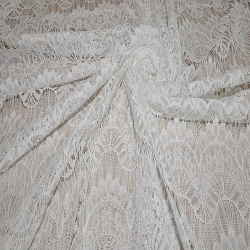 Гипюр " Реснички" 2 (молочный)