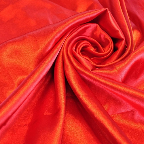 Атлас тонкий (красный)