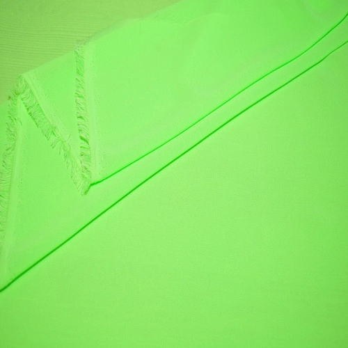 Креп-шифон (салатовый-неон)