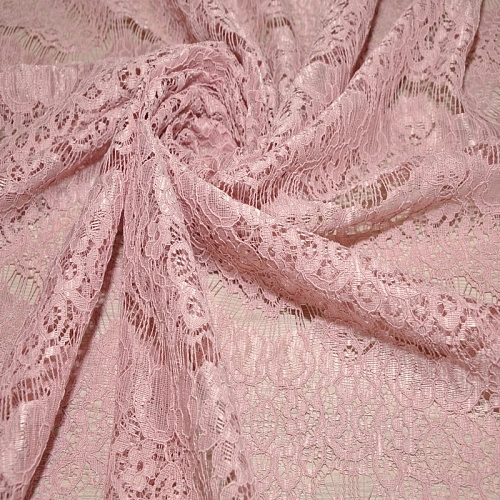 Гипюр " Реснички" 2 (пыльно-розовый)