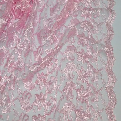 Гипюр Индонезия (розовый)