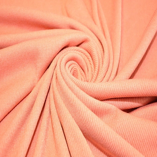 Трикотаж "Рубчик" (теракот)