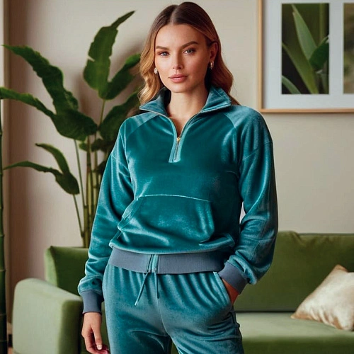 Велюр "Бамбук" (Виридиан)