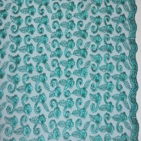 Гипюр Индонезия (бирюзовый)