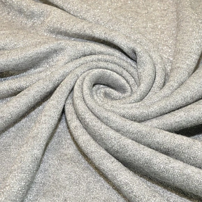 Трикотаж Ангора плотная с люрексом  (темно серый)