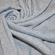 Трикотаж с люрексом (голубой)