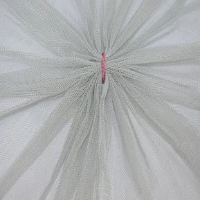 Фатин жесткий (светло-серый)