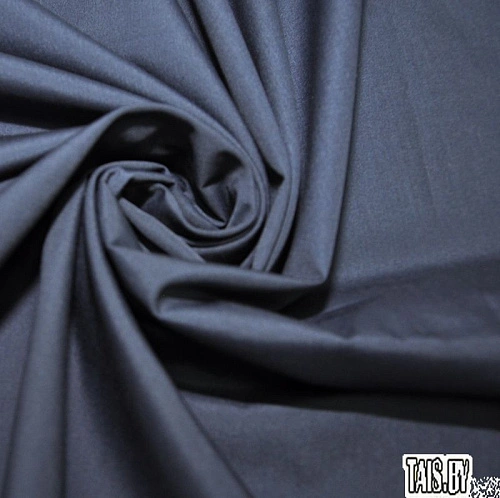 Ткань сорочечная Люкс (синий)