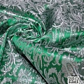 Парча жаккард огурцы (зеленый)