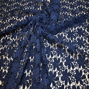 Кружево макраме (синий)