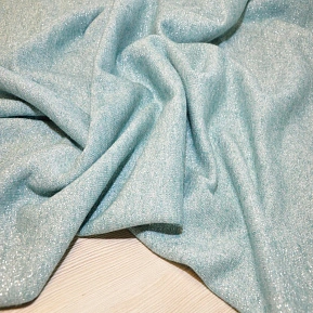 Трикотаж Ангора плотная с люрексом (снежная мята)