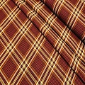 Ткань рубашечная фланель в клетку (бордо)