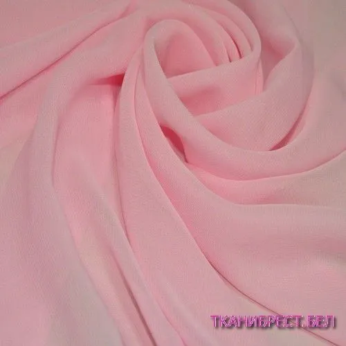 Шифон нежно-розовый