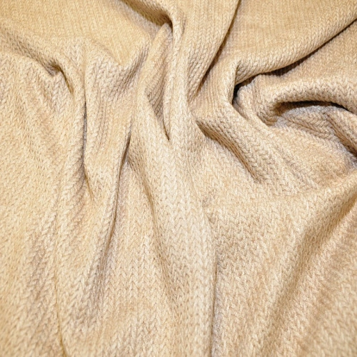 Трикотаж "Косичка" (капучино)