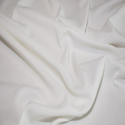 Шифон стрейчевый (молочный)