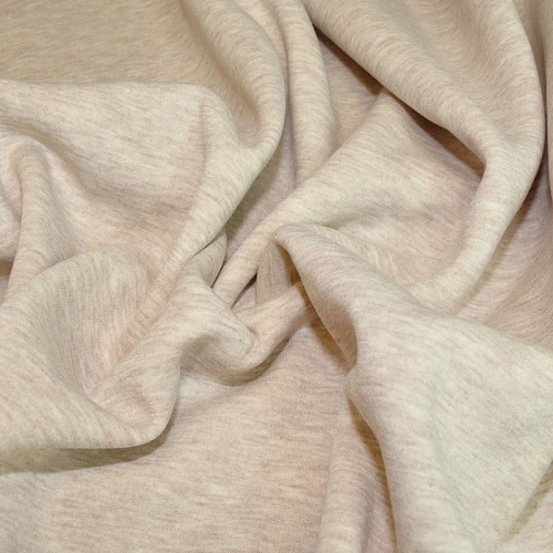 Футер 3-х нитка с начесом № 7 (бежевый меланж)