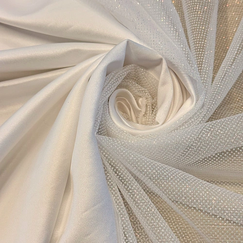 Фатин Глитер (белый)