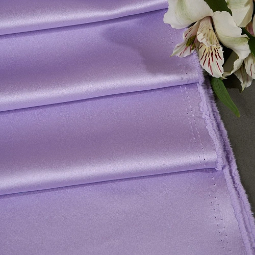 Атлас свадебный (лиловый)