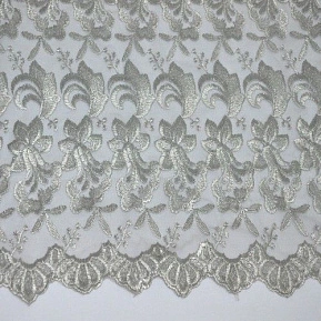 Гипюр, серый