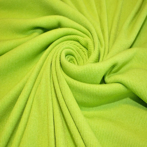 Трикотаж "Рубчик" (салатовый)