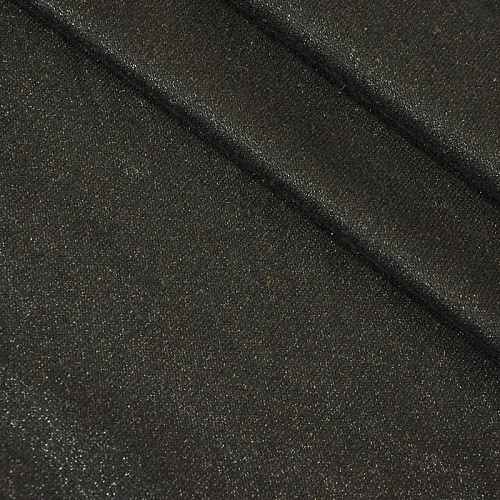 Трикотаж Ангора плотная с люрексом  (черный графит)