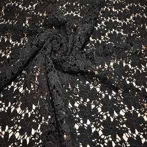 Кружево макраме (черный)