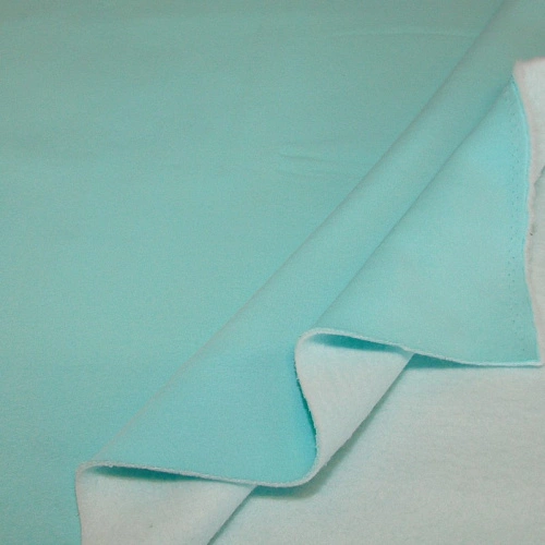 Футер 3-х нитка с начесом № 13  (ментол-тиффани)