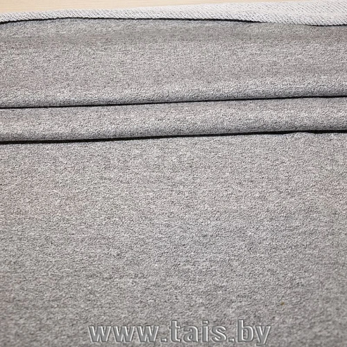 Футер 3-х нитка петля (молине черный+белый)