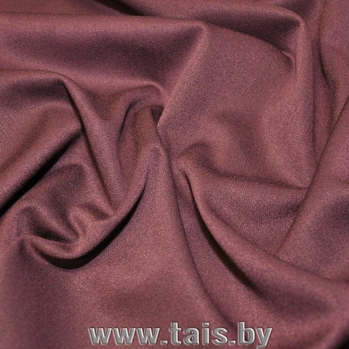 Костюмная ткань "Бостон" (марсала)