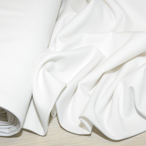 Костюмная ткань "Бостон" (светлое молоко)