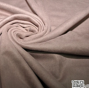 Замша на трикотаже (какао)