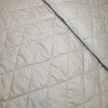 Плащевка стеганая "Ромбик" (светло-серый)