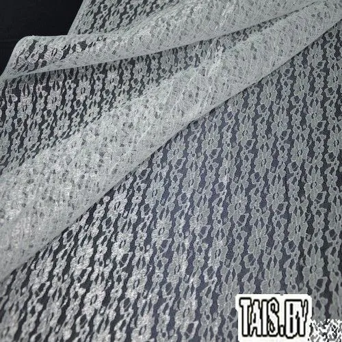 Гипюр тонкий, белый