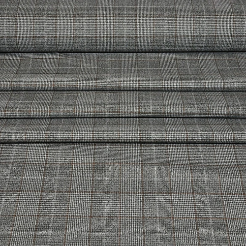 Костюмная ткань (зелено-серый)