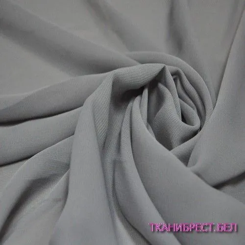 Шифон серый