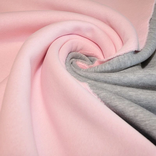 Футер 3-х нитка с начесом (розовый)