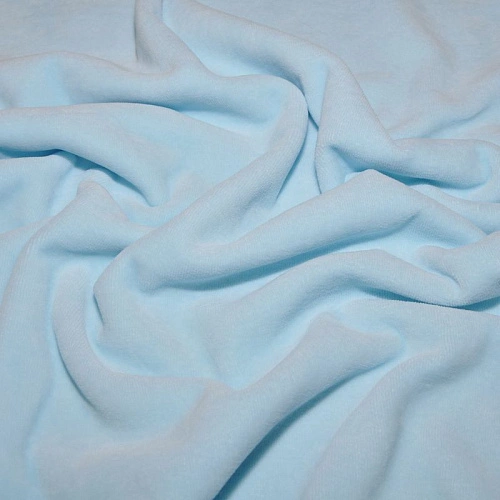 Велюр Х/Б (голубой)