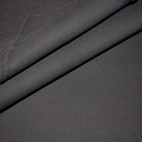 Футер 3-х нитка с начесом (черный)