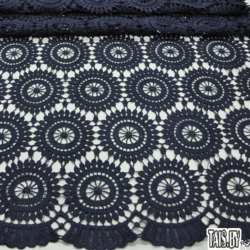 Кружево (синий)