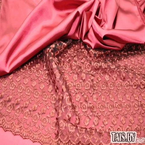 Гипюр Индонезия (бордовый)