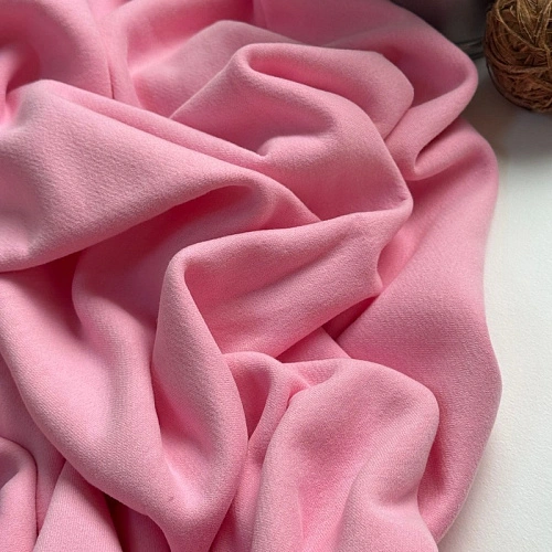 Футер 3-х нитка с эффектом велюра (розовый)