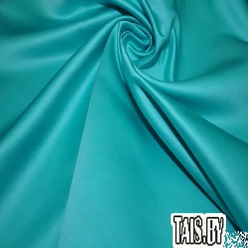 Атлас свадебный (бирюзовый)