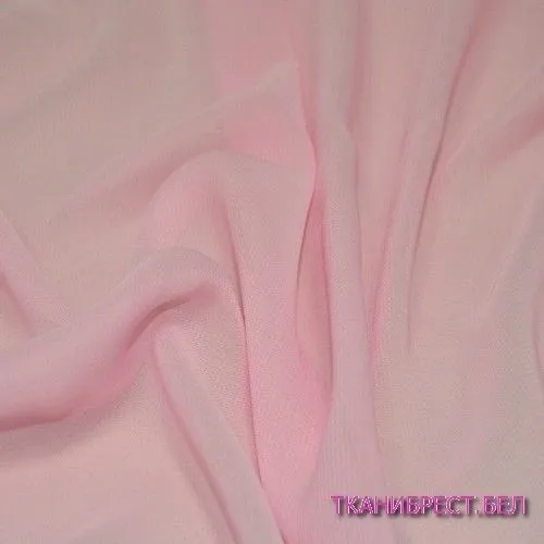 Шифон нежно-розовый