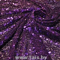 Пайетки на сетке (фиолетовый)