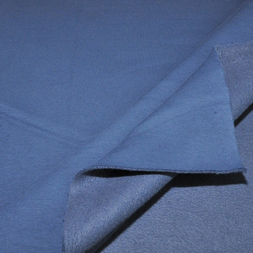 Футер 3-х нитка с начесом № 40 (индиго)