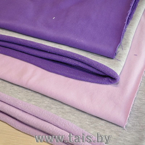 Футер 3-х нитка петля, сирень