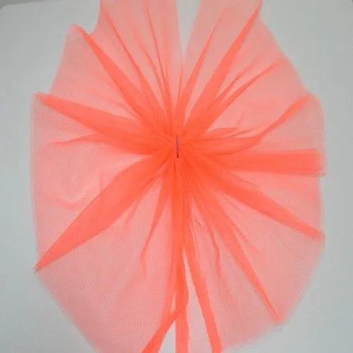 Фатин жесткий (оранжевый неон)