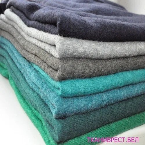 Трикотаж Ангора (темно-синий)