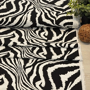 Штапель "Твил" Зебра