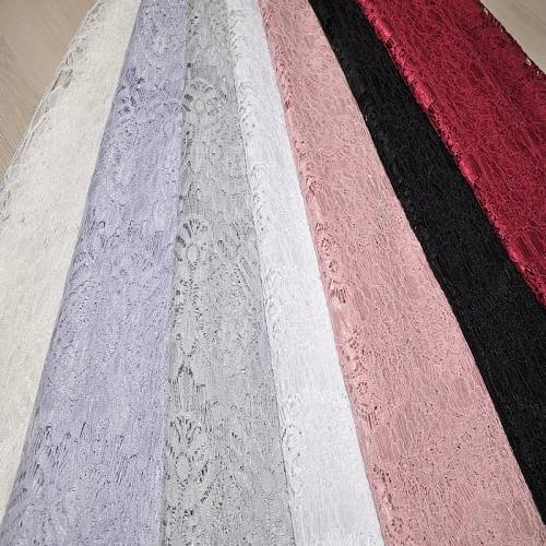 Гипюр " Реснички" 2 (пыльно-розовый)